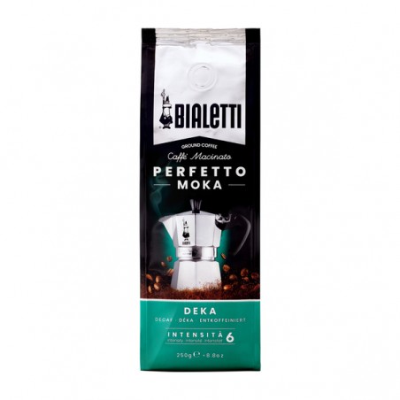 Bialetti Perfetto Moka Deka 250g ground coffee decaffeinated