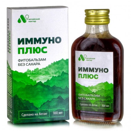 Phytobalm Altai nectar "IMMUNO PLUS" (sugar free), 100 ml