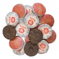 2018 Badashan Ripe Pu-erh Mini Cake | Bada Shan Shu Cha, 5 pcs x 8g GT