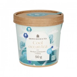 Brown House & Tea - Cool Ocean Tea - Рассыпной синий чай Анчан смесь 50г