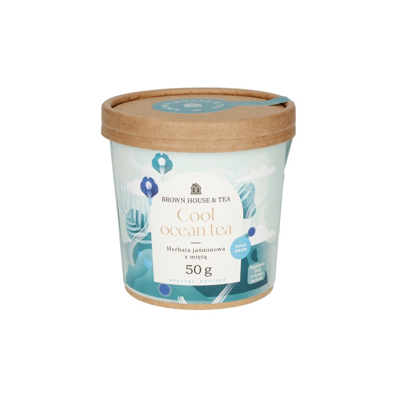 Brown House & Tea - Cool Ocean Tea - Loose Blue Tea Anchan mix 50g