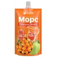 Concentrated Mors fruit drink Sea buckthorn-apple 200g Karelskoe leto
