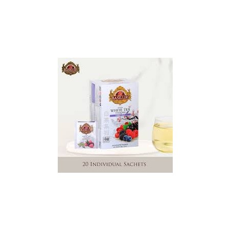 Basilur White tea Forest fruits 1,5g * 20EN 30g