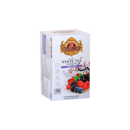 Basilur White tea Forest fruits 1,5g * 20EN 30g
