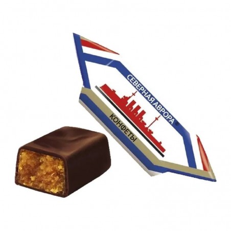 Konfektes "Severnaja avrora" šokolādes glazūrā 200 g