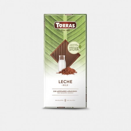 Piena šokolāde, Torras Stevia, 100 g