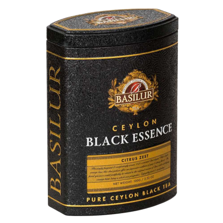 Black tea BLACK ESSENCE CITRUS ZEST (metal tin) 100g metal tin Basilur