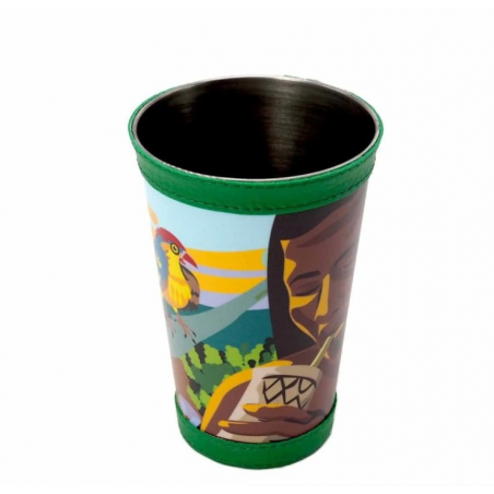 Pajarito Gourd, green, for yerba mate