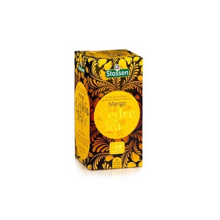 Stassen melna tēja ar mango aromātu 25 tējas maisiņi