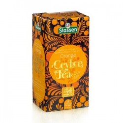 Stassen черный чай с ароматом апельсина 25 пакетиков