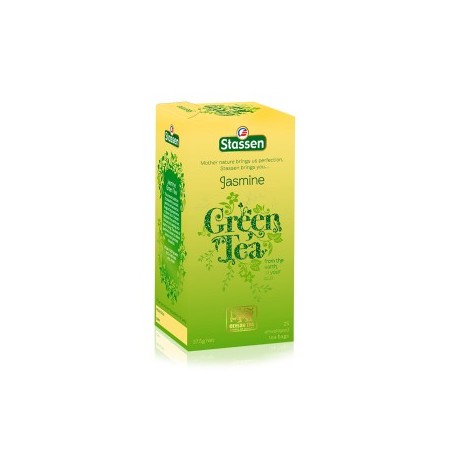 Stassen zaļā tēja ar jasmīna aromātu 25 tējas maisiņi