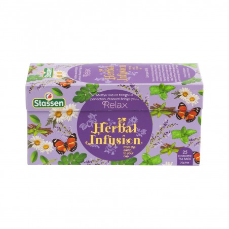 Stassen Relax Herbal Infusion Tea 25 Tea Bags