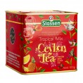 Stassen Tropical Mix Ceilonas melnā tēja ar augļu aromātiem 100g metāla skārdene Stassen Tropical Mix Ceilonas melnā tēja ar augļu aromātiem 100g metāla skārdene
