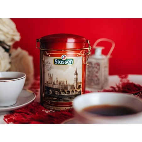 Stassen OPA Цейлонский крупнолистовой чёрный чай байховый 300g банка