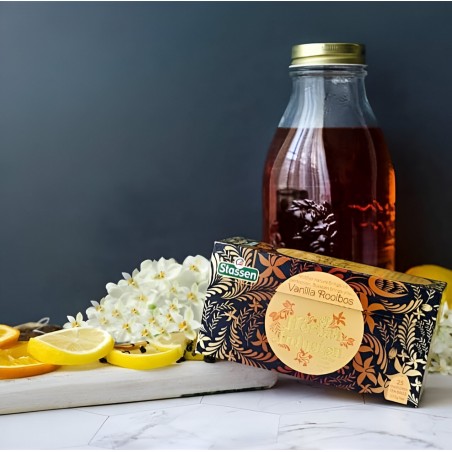 Stassen Vaniļas Rooibos tējas maisījums 25 tējas paciņas