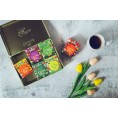 Exclusive Stassen Assorted Metal Gift Box 2g x 10 x 6 Tea Pyramids