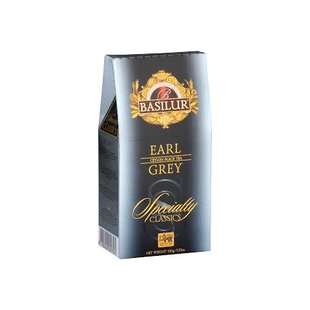 EARL GREY black tea Specialty Classic Basilur 100g carton pack