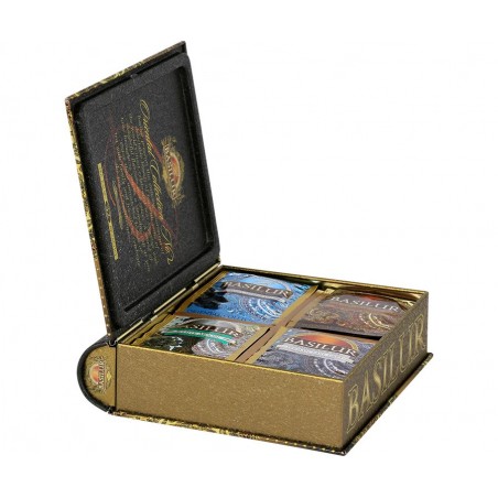 Черный и зеленый чай ORIENTAL TEA BOOK No.2, 32 пакетиков чай в метал. подарочной упаковке BASILUR 60 гр.