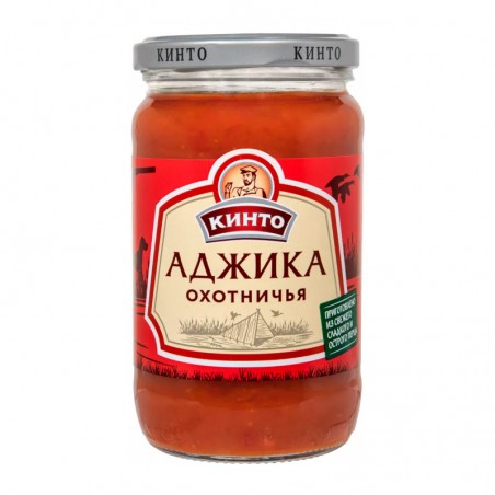 Pepper sauce KINTO Adjika "Охотничья" 360g