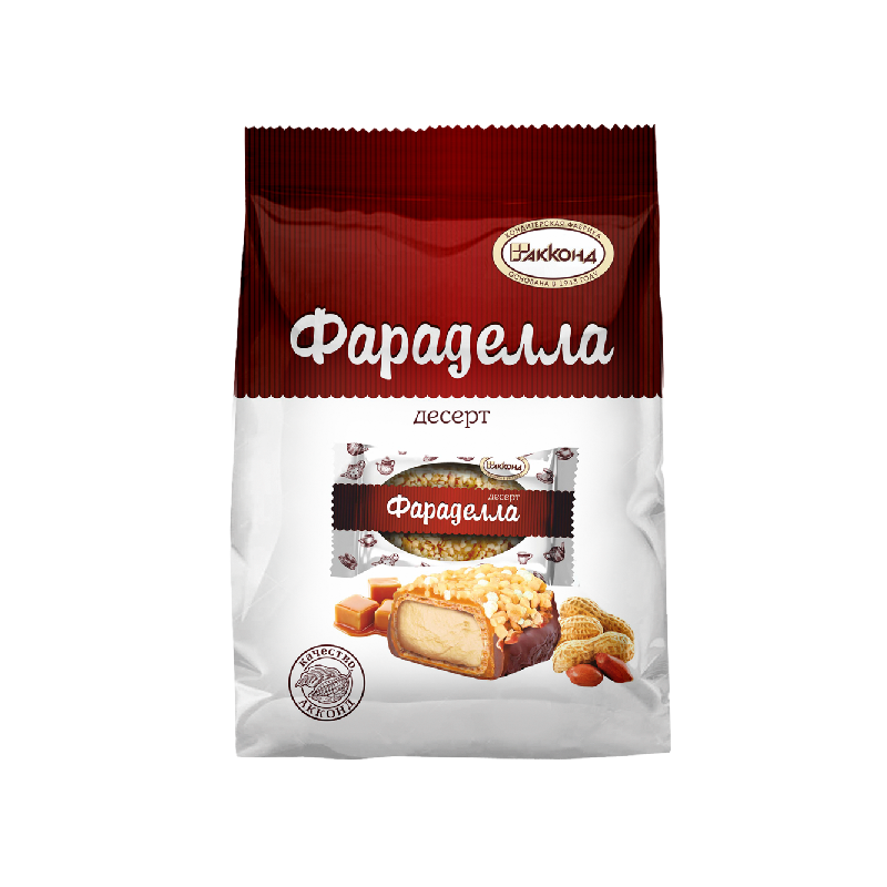 Vafeļu deserts "AKKOND" "FARADELLA" ar krēmveida krējuma pildījumu 250 g