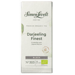 Simon Lévelt organic black tea Darjeeling Finest 40g, 20 tea bags