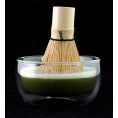 Matcha tea double glass bowl, 500 ml