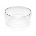 Matcha tea double glass bowl, 500 ml