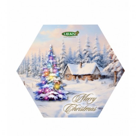 Liran MERRY CHRISTMAS Black tea and Green Tea collection 2x30x2g tea bags