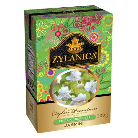 ЗЕЛЕНЫЙ ЧАЙ С ЖАСМИНОМ 100г ZYLANICA