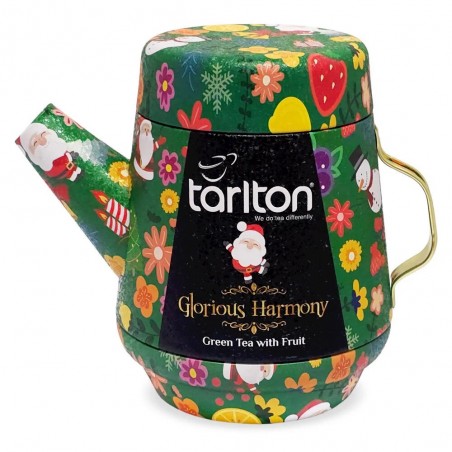 Tarlton Glorious Harmony рассыпной листовой зеленый чай с фруктами, 100 г