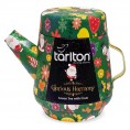 Glorious Harmony Zaļā beramā lapu tēja ar augļiem, Tarlton skārda tējkanna, 100g