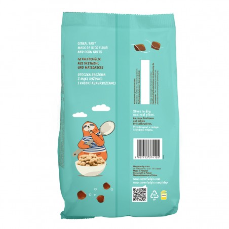 Organic cereal pillows with chocolate-hazelnut cream 200 g Super Fudgio Best before October