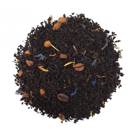 Melnā tēja BLACK ESSENCE COFFEE CARAMEL 100g metāla bundža Basilur
