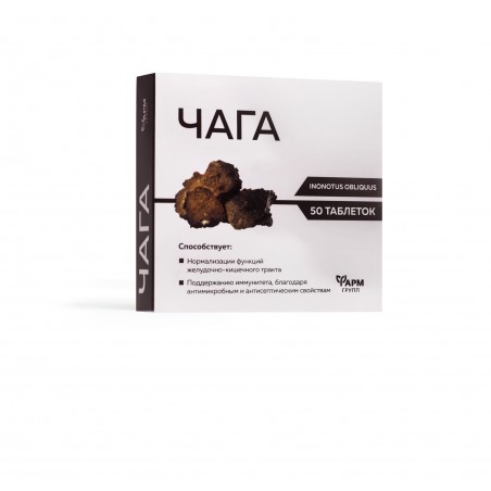 Čaga tabletes 500 mg Nr.50