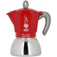 Bialetti Moka Induction 2 cup 100ml kafijas aparats sarkans