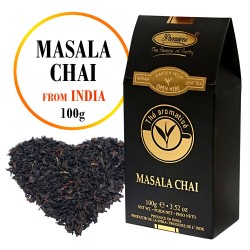 MASALA CHAI Indijas tradicionāla melnā beramā lapu tēja, Premiers, 100g