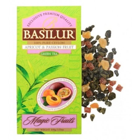 Зеленый чай 'APRICOT & PASSION FRUIT' BASILUR 100ГР