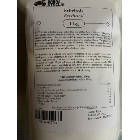 Eritritols DS 1kg