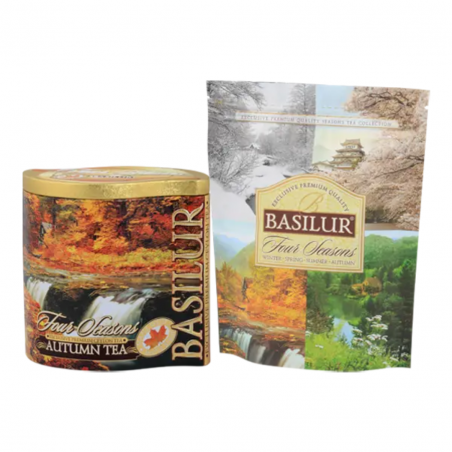 BASILUR AUTUMN TEA черный чай 100г 4 Seasons