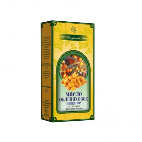 Smiltsērkšķu eļļa 250ml kastītē Naturalnie Masla