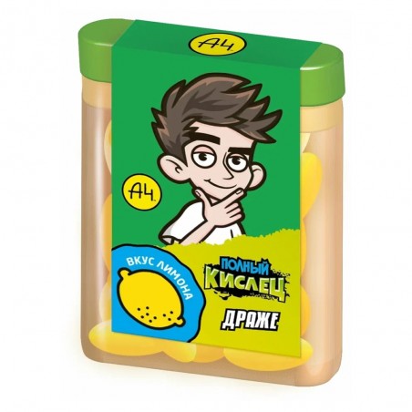 VLAD A4 POLNIJ KISLEC Dražeja blokos 14g