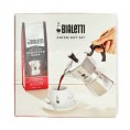 Bialetti Moka Express 6 tases 270 ml kafijas aparats + Perfetto Moka Classico kafija 250g Bialetti Moka Express 6 tases 270 ml kafijas aparats + Perfetto Moka Classico kafija 250g