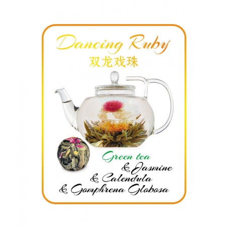 Blooming tea Dancing Ruby 1pcs
