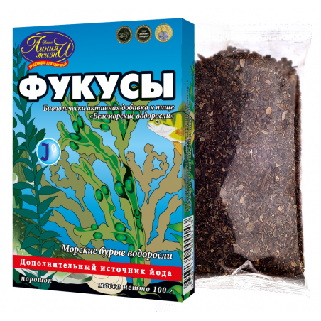 Fukuss brūnaļģes 100g Linija Žizņi