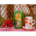 Vintage Teas Pyramid Organic bio zaļā tēja ar zemenēm zīda piramīda maisiņos 20gab. 40g Vintage Teas Pyramid Organic bio zaļā tēja ar zemenēm zīda piramīda maisiņos 20gab. 40g