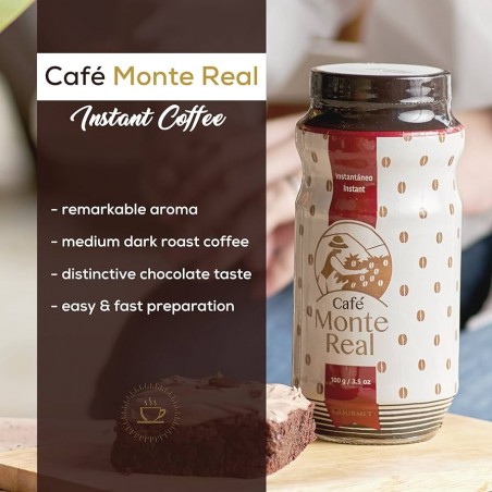 Растворимый кофе Monte Real Dominican 100 г