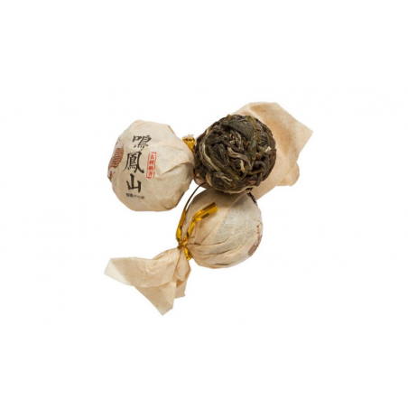 2021 Ming Feng Shan Sheng Mini Pu-erh | Ming Feng Shan Sheng Gu Shu Pu Er Long Zhu - Dragon Ball 8g x 5pcs kit GT