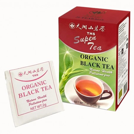 Organic Chinese Black tea in sachets, 2g x 20 GF
