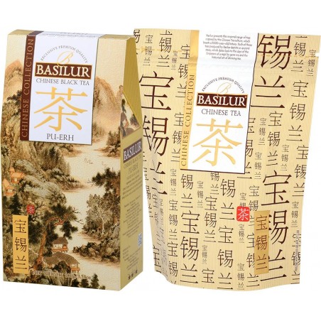 Черный чай Пуэр "Chinese Collection" Pu-erh BASILUR 100ГР
