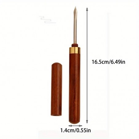 Premium Blackwood and Rosewood Tea Knife for Pu erh Tea